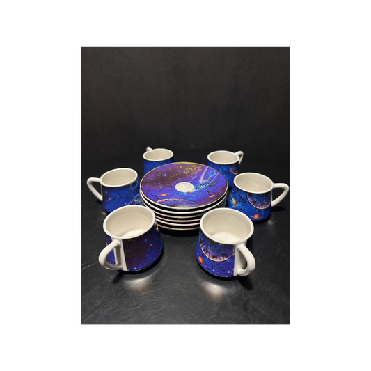 Astrology Coffee Cup & Plate Set